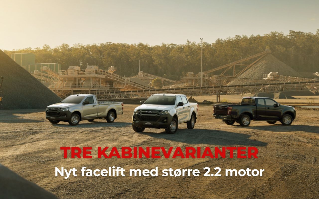 Nyt facelift med større 2.2 motor